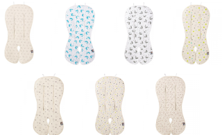 Letná vložka do kočíka 3D biobavlna