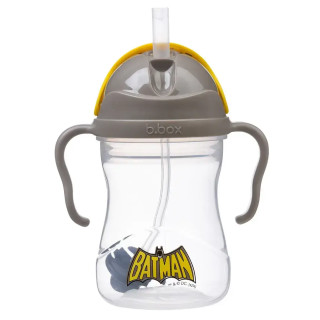 Hrnček so slamkou 240 ml Batman b.box