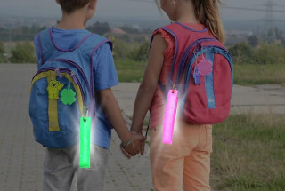 Prívesok s karabínou reflexnou S.O.R.