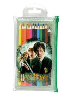 Pastelky v PVC vrecku Harry Potter 12 ks