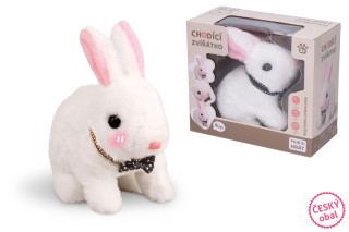 Králik chodiaci s efektmi 16 cm