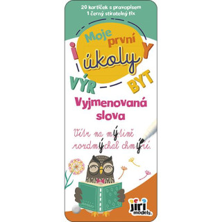 Moje prvé úlohy Vymenované slová