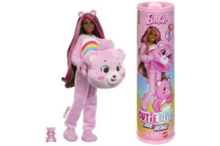 Barbie Cutie Reveal Barbie a starostliví medvedíky - ružová
