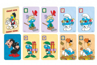 Čierny Peter Šmolkovia spoločenská hra