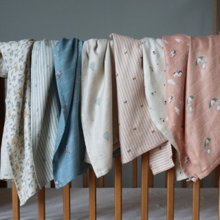 Mušelínová plienka z bambusu 100x100 cm Valentin Nuuroo