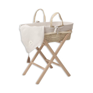 Kompletný Mojžišov kôš s výbavou Sand Beige Funnababy