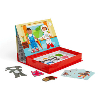 Bigjigs Toys Magnetické obliekacie puzzle Šaty