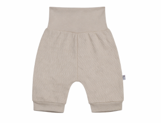 Dojčenské kraťasy vlnky béžová - Baby Service