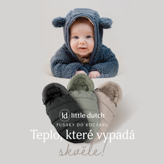 Fusak do kočíka Little Dutch