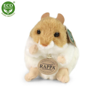 Plyšový škrečok 13 cm ECO-FRIENDLY Rappa