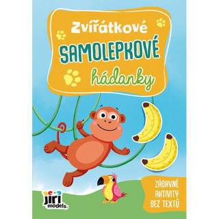 Zvieratkové samolepkové hádanky