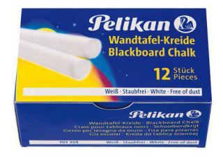 Pelikan - Školská krieda Pelikan 12 ks, biela