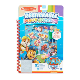 Kniha s puffy samolepkami Tlapková patrola Dobrodružstvo