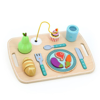 Activity board Podnos s jedlom Vilac