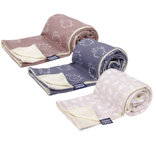 Detská deka bavlna / merino Kaarsgaren