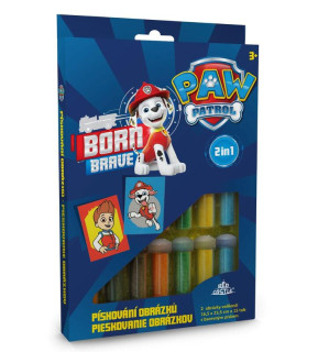 Pieskovanie obrázkov 2v1 Tlapková Patrola -Ryder&Marshall