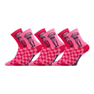 Ponožky detské Lichožrúti s obrázkom Žiletky 3 páry