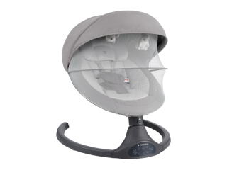 Hojdacie lehátko elektrické Codie Light Grey KikkaBoo