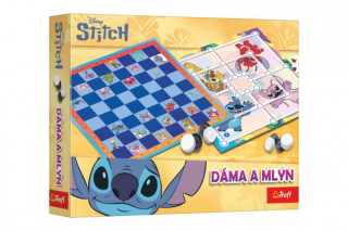 Dáma a Mlyn Lilo & Stitch spoločenská hra Trefl