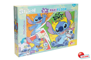 Stitch puzzle maxi obojstranné 70x50 cm 24 dielikov