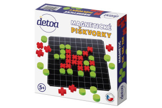 Spoločenská hra Magnetické piškvorky 20x20x4 cm