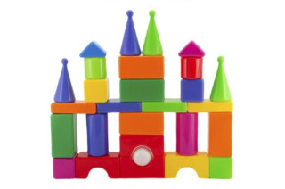 Stavebnica kocky veľké 30 ks