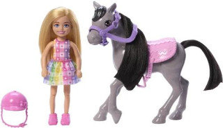 Barbie Chelsea s poníkom