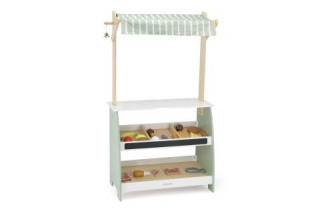 Drevený obchod s potravinami Viga