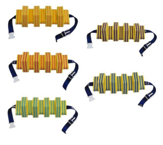 Penový plavecký pás 850 mm žltý celopruh Matuška Dena