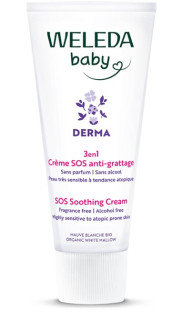 3v1 DERMA Upokojujúci SOS krém 50 ml Weleda