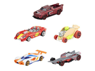 Hot Wheels 5 ks tematický angličák závodný JDR20