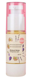 Denný slivkový krém s kolagénom a Q10 50+ 30 ml Kvitok