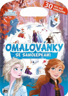 Omaľovánky so samolepkami - Ľadové kráľovstvo 2