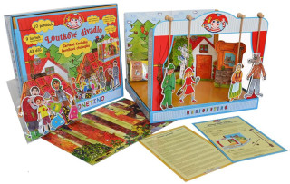 Bábkové divadlo Červená Karkulka a Perníková chalúpka 48x42x6 cm