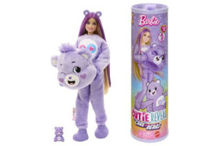 Barbie Cutie Reveal Barbie a starostliví medvedíky-fialová