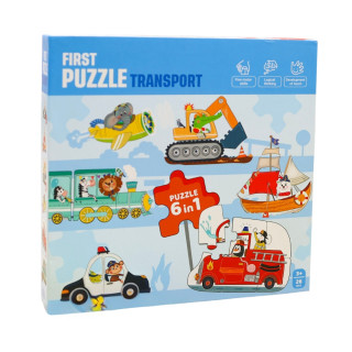 Prvé puzzle Doprava 6v1
