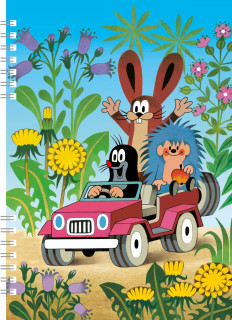 Zápisník A5 s krúžkovou väzbou Krtko 2