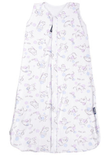 Letné 3D spací vak bambus mačka jóga