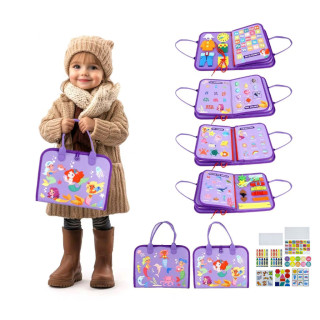 Senzorická busy kniha Morské panny 2Kids Toys