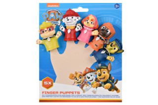 Maňušky na prst Tlapková patrola 5 ks