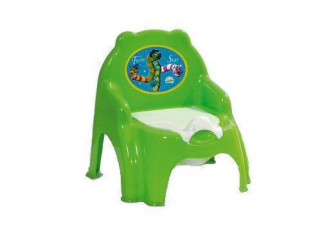 Stolička s vyberateľným nočníkom Zelená Dohany