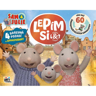 Lepím si znova a znova Dom myšiek Sam & Julie