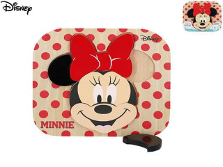 Minnie puzzle drevené 6 dielikov