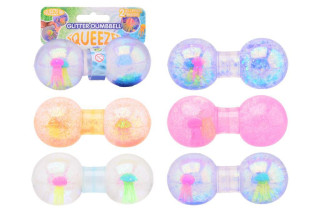 Stláčacia činka s trblietkami