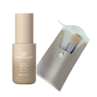 Prírodný opaľovací krém SPF 50+ 50 ml + kefka s puzdrom