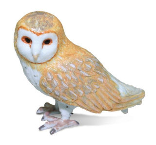 Figúrka Sova pálená