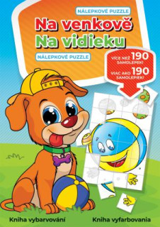 Na vidieku - nálepkové puzzle