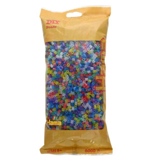 Korálky s glitrom mix 6.000 ks MIDI Hama