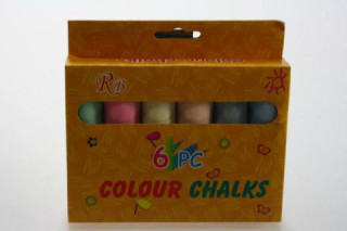 Kriedy 6 ks farebné