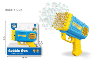 Bublifuk pištole so svetelnými efektmi 15,5 cm